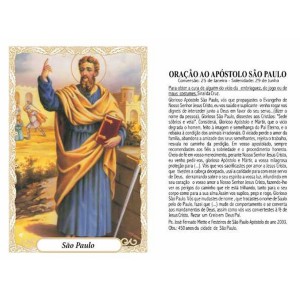 OG141449P100 - Oração São Paulo c/ 100un. - 9,5x6,5cm