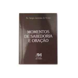 LI116221 - Momentos de Sabedoria e Oração Capa Marrom 11,5x8,5cm