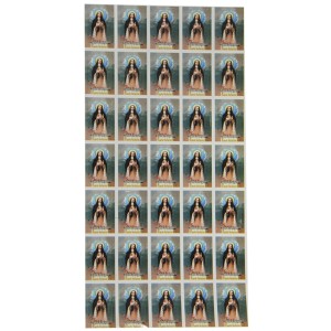 AD11605 - Adesivos de Santa Edwiges (Cartela c/ 35un.) - 2,5x1,8cm